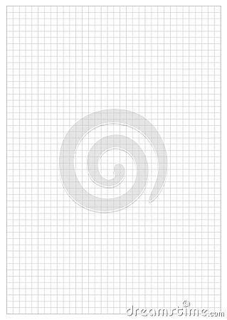 Grid Paper Sheet. Vector Illustration