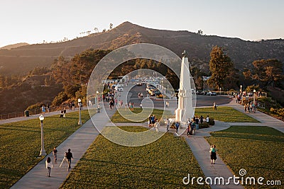 Griffith Park Observatory Editorial Stock Photo