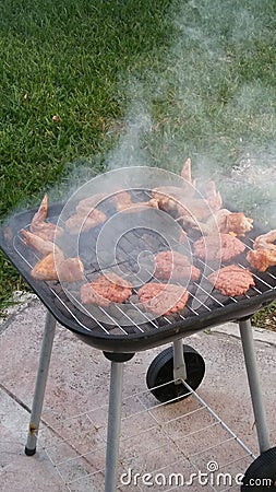 Grill Stock Photo