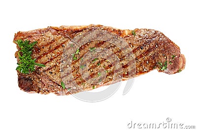 Grilled Porterhouse Steak Stock Photo