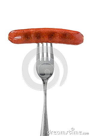 Grilled Sausage Stock Photo