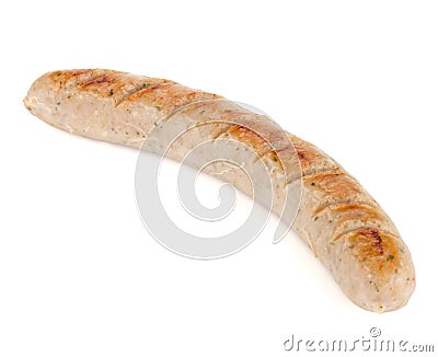 Grilled sausage Stock Photo