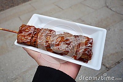 Grilled wagyu beef Japanese meat BBQ Stock Photo