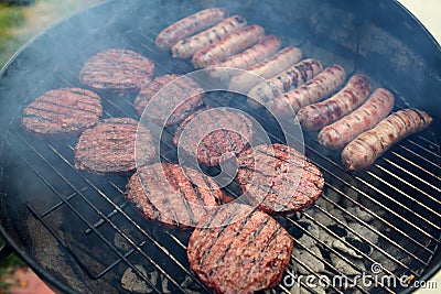 Grilling Stock Photo