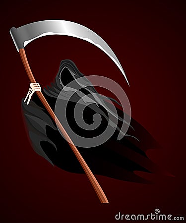 Grim Reaper Vector Illustration