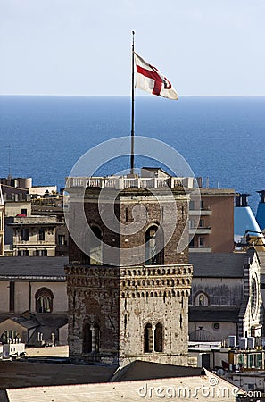 The Grimaldina Tower Stock Photo