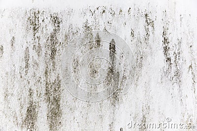 Gritty Grime Wall Texture On Whitte Surface Stock Photo