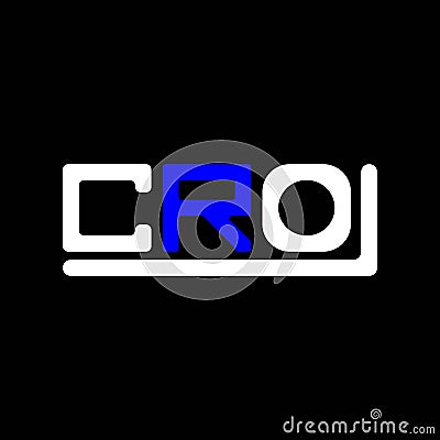 GRO letter logo creative design with vector graphic, GRO Vector Illustration