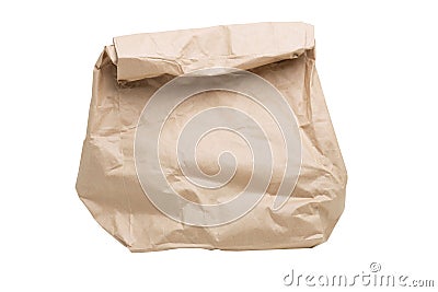 Grocery paper bag Stock Photo