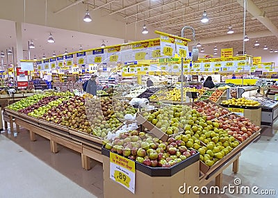 Grocery shop Editorial Stock Photo