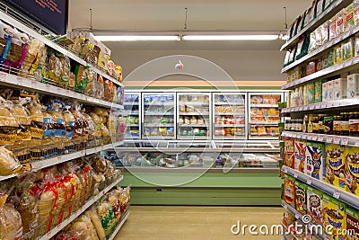 Grocery store Editorial Stock Photo