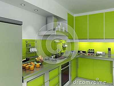 Groene keuken stock foto's– 34,520 groene keuken stock ...