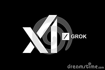 Grok. Grok 2. Grok logo. Grok is a new chatbot for the X platform. Created by Elon Musk. Social network formerly called Twitter. Editorial Stock Photo