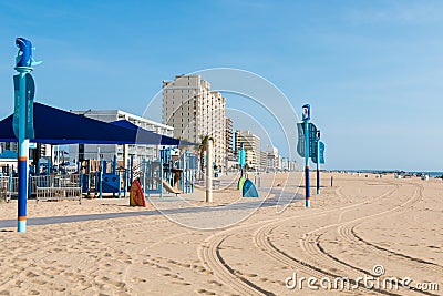 Grommet Island Park and Playground in Virginia Beach Editorial Stock Photo
