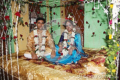 Groom & Bride Editorial Stock Photo