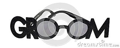 GROOM Sunglasses Stock Photo