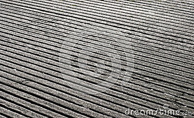 Grooved Concrete Stock Photo