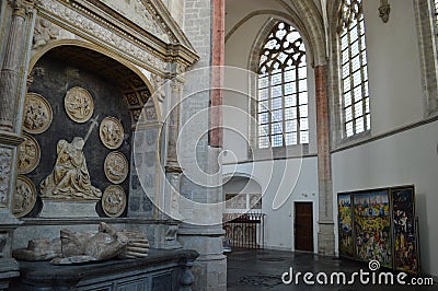 Grote Kerk in Breda Stock Photo