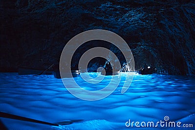 Grotta Azzurra Stock Photo