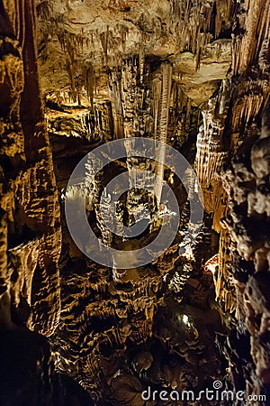 Grotte des Demoiselles Stock Photo