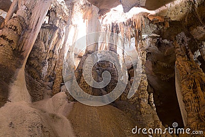 Grotte des Demoiselles Stock Photo