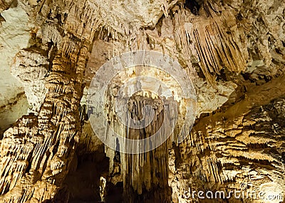 Grotte des Demoiselles Stock Photo