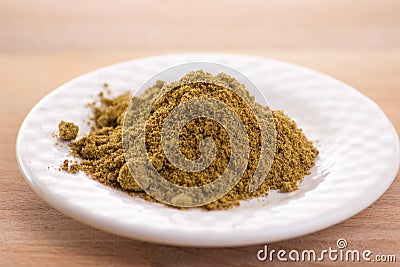 Ground Cumin Stock Photo