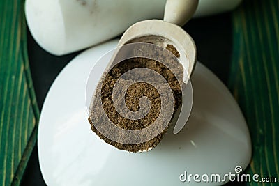 Ground cumin Stock Photo