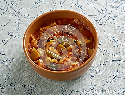 Ground Turkey Stew Stock Photo