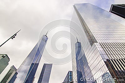 Ground Zero towers Editorial Stock Photo