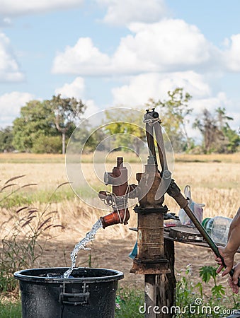 Groundwater Stock Photo