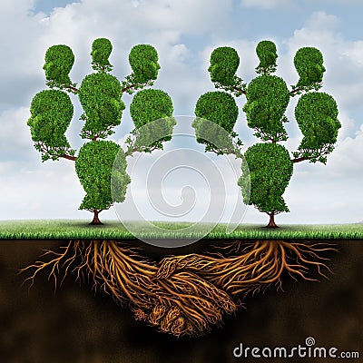 Group Agreement Concept Stock Photo