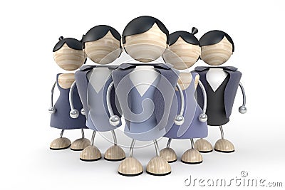 Group of business people Stock Photo