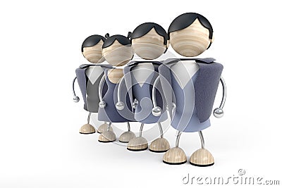 Group of business people Stock Photo