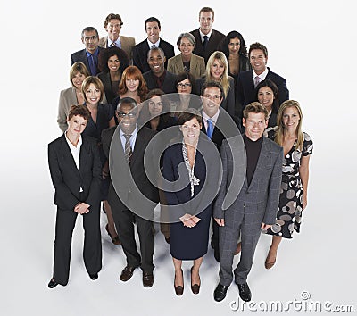 Group Of Businesspeople Stock Photo