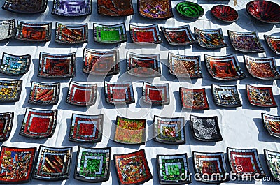 Ashtrays Stock Photo