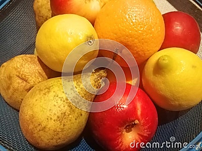 Group of fruits Stock Photo