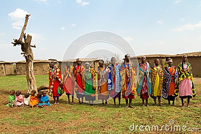 A group of kenyan women Editorial Stock Photo