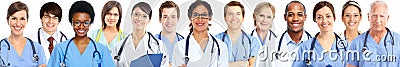 Group of medical doctors Stock Photo