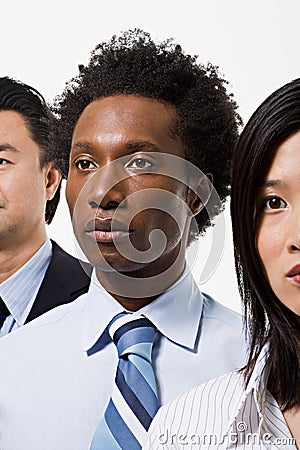 Group of office workers Stock Photo