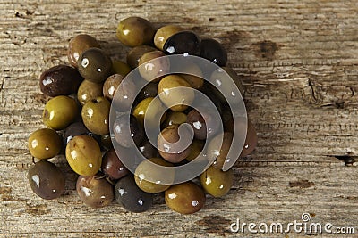Group of olives Stock Photo