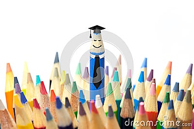 Graduation Party Concept Stock Photo