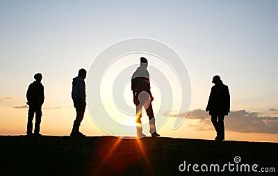 Group of People Stock Photo