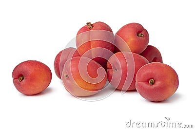 Group of red velvet apricot close up Stock Photo