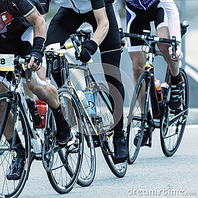 Cycling race Stock Photo