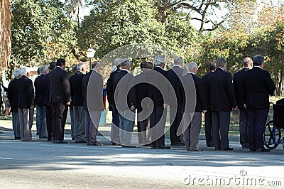 Group of seniors Stock Photo