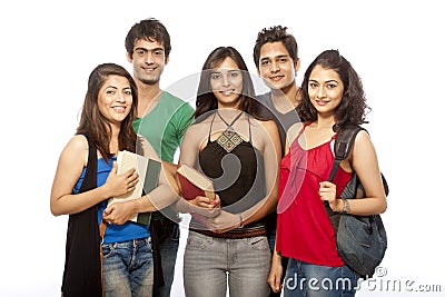 Group of Teenager Student Stock Photo