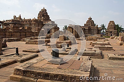 Group of Temples, Pattadakal Stock Photo