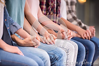 Group therapy Stock Photo