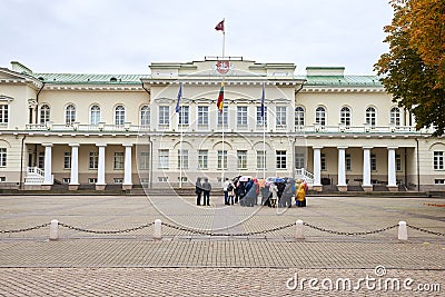 Presidential Palace, Vilnius Stock Photo